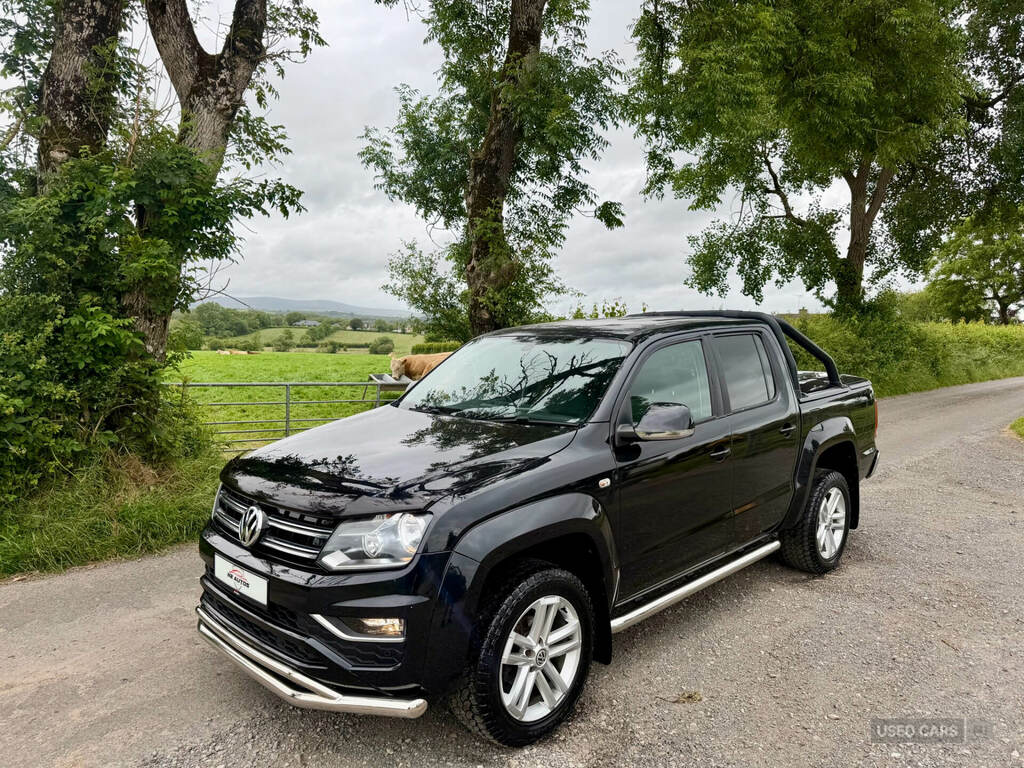 Volkswagen Amarok D Cab Pick Up Highline 2.0 Bitdi 180 Bmt 4Mtn Black #6