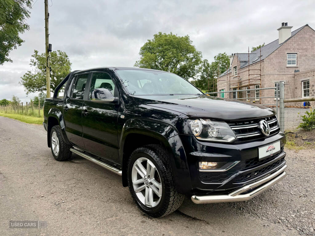 Volkswagen Amarok D Cab Pick Up Highline 2.0 Bitdi 180 Bmt 4Mtn Black #4