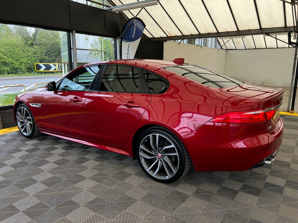 Jaguar XF D R-sport LM66WDW Red #5