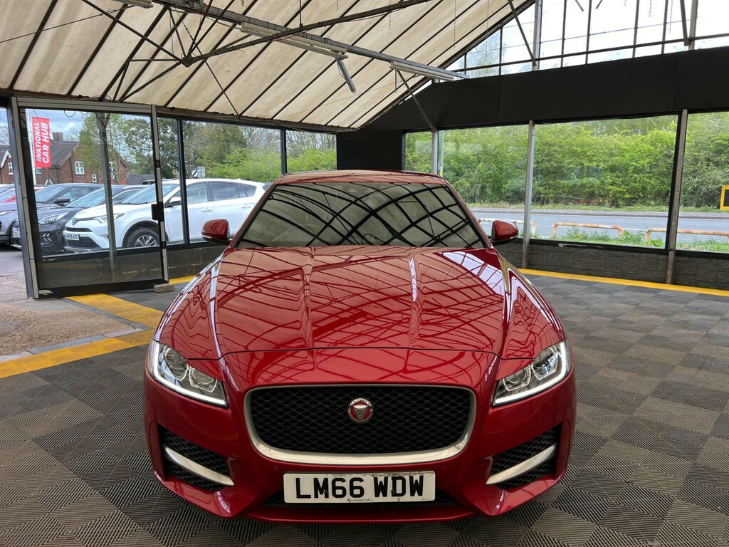 Jaguar XF D R-sport LM66WDW Red #3