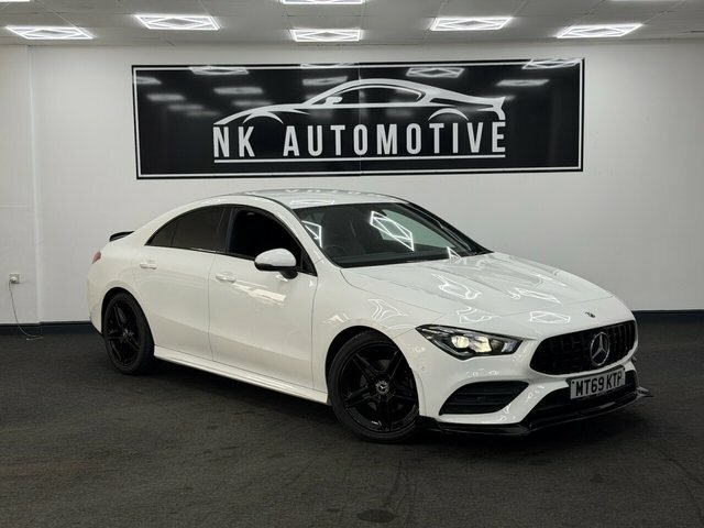 Mercedes-Benz CLA Class 2019 1.3 Cla180 Amg Line Coupe 7G-dct E White