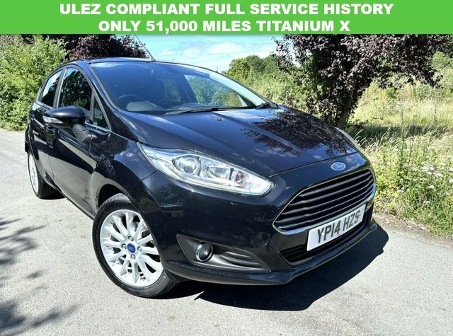 Ford Fiesta 1.0T Ecoboost Titanium X Hatchback Manu Black