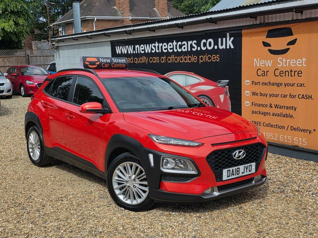 Hyundai Kona Suv 1.0 T-gdi Blue Drive Se Euro 6 Ss 2017 Orange