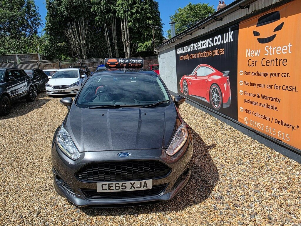 Ford Fiesta Hatchback 1.0T Ecoboost Zetec S Euro 6 Ss CE65XJA Grey #3