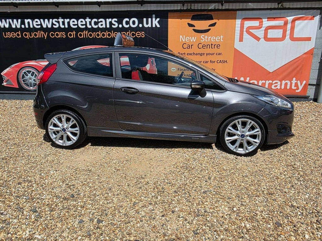 Ford Fiesta Hatchback 1.0T Ecoboost Zetec S Euro 6 Ss CE65XJA Grey #5
