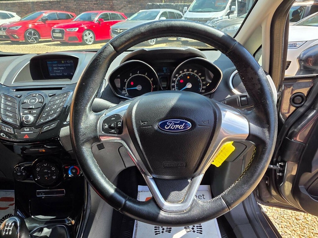 Ford Fiesta Hatchback 1.0T Ecoboost Zetec S Euro 6 Ss CE65XJA Grey #4
