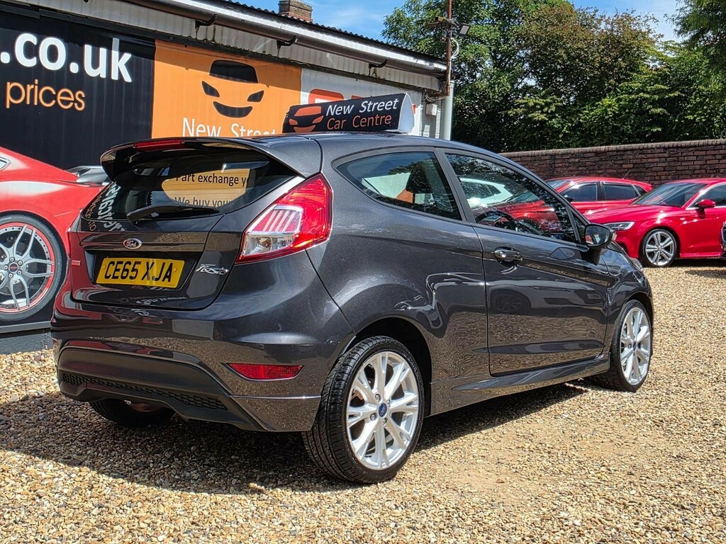 Ford Fiesta Hatchback 1.0T Ecoboost Zetec S Euro 6 Ss CE65XJA Grey #6