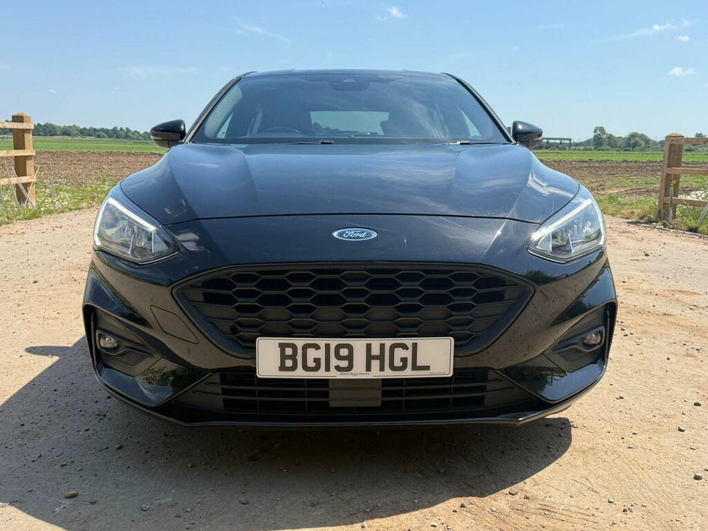 Ford Focus 1.0T Ecoboost St-line Euro 6 Ss BG19HGL Black #2
