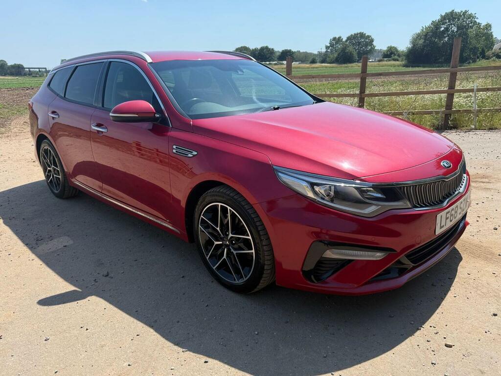 Kia Optima 1.6 Crdi 3 Sportswagon Dct Euro 6 Ss Red #2