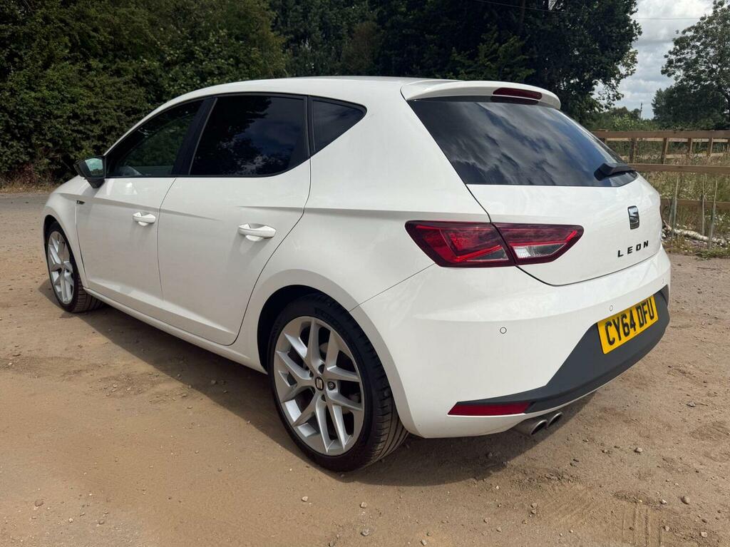 Seat Leon 2.0 Tdi Cr Fr Dsg Euro 5 Ss White #6
