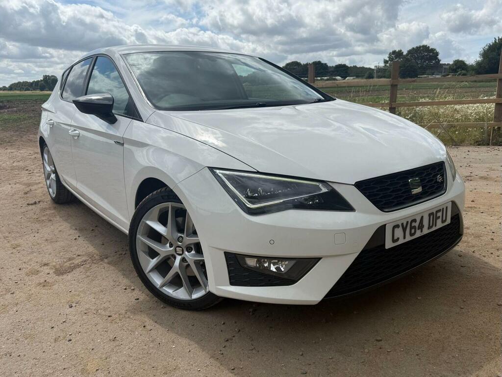 Seat Leon 2.0 Tdi Cr Fr Dsg Euro 5 Ss White