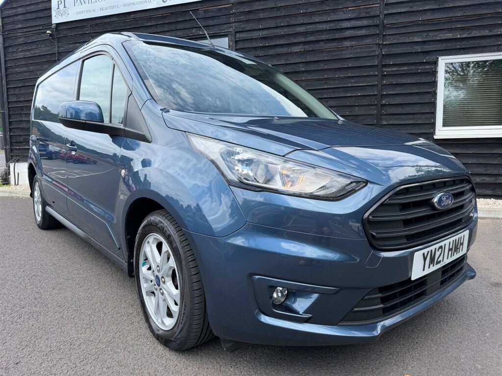Ford Transit Connect 1.5 240 Ecoblue Limited L2 Euro 6 Ss YM21HMH Blue #4