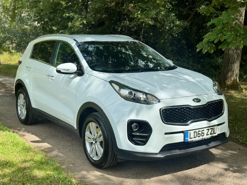 Kia Sportage 1.7 Crdi 2 Suv Euro 6 Ss 114 White