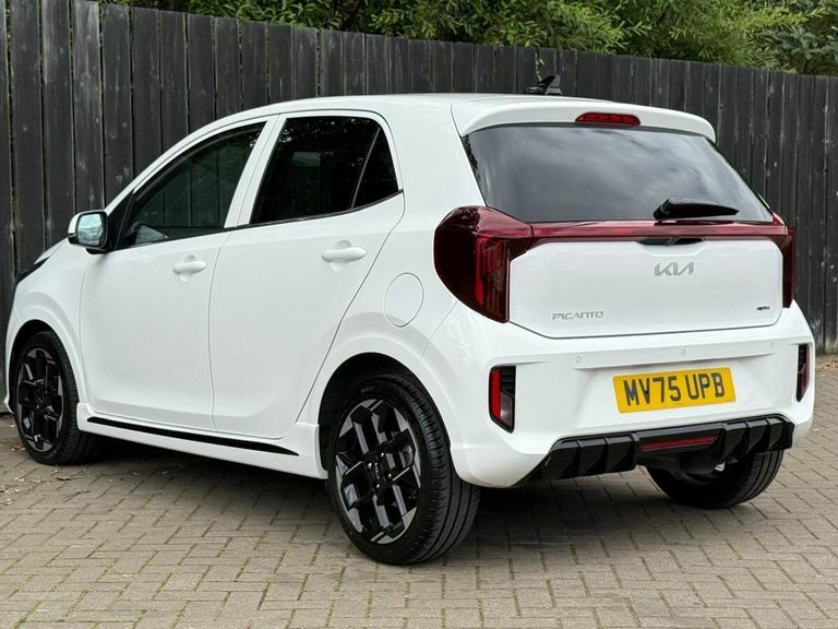 Kia Picanto 1.0 67 Gt-line White #5