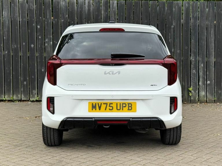 Kia Picanto 1.0 67 Gt-line White #6