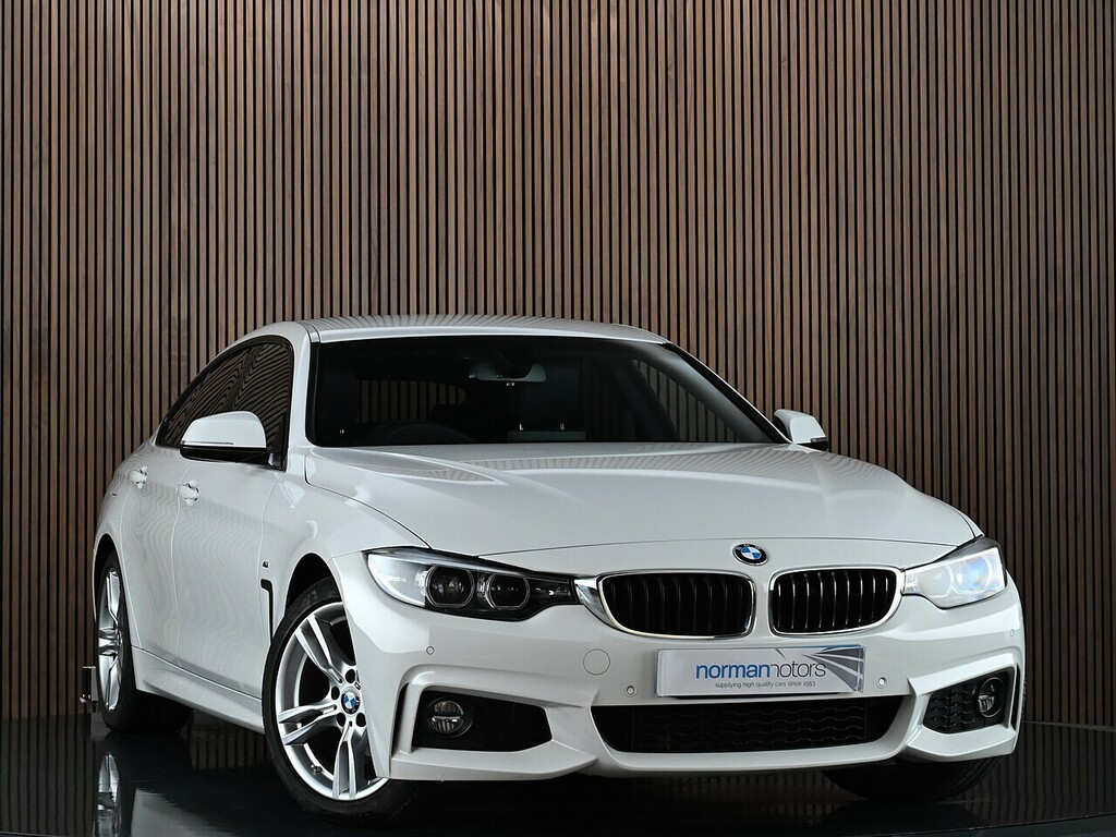 BMW 4 Series Gran Coupe 2.0 420I Gpf M Sport Hatchback Eur White