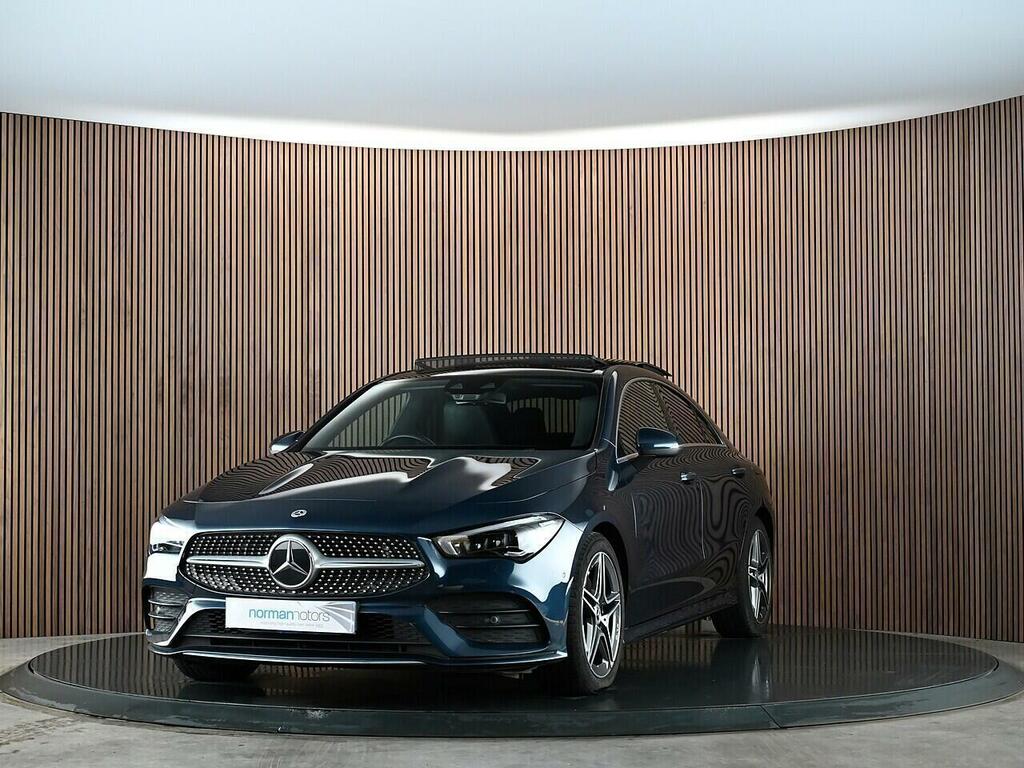 Mercedes-Benz CLA Class 1.3 Cla200 Amg Line Premium Plus 2 Coupe Pet Blue #6
