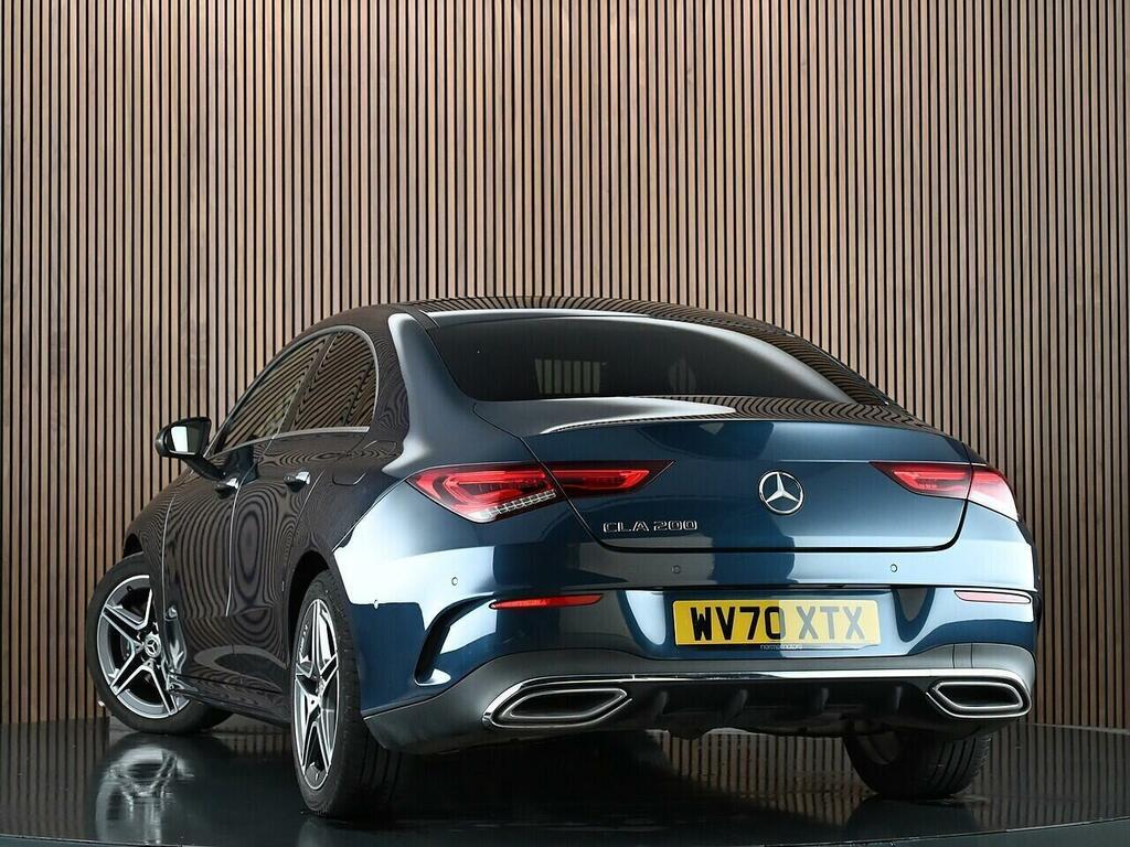 Mercedes-Benz CLA Class 1.3 Cla200 Amg Line Premium Plus 2 Coupe Pet Blue #2