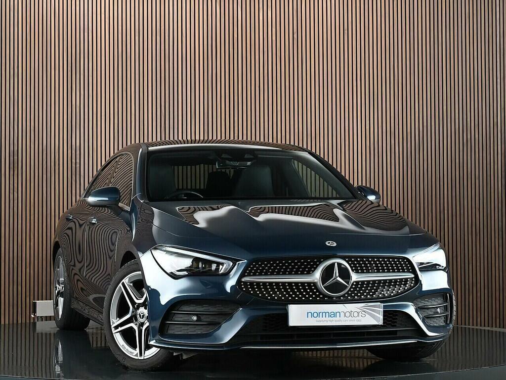 Mercedes-Benz CLA Class 1.3 Cla200 Amg Line Premium Plus 2 Coupe Pet Blue