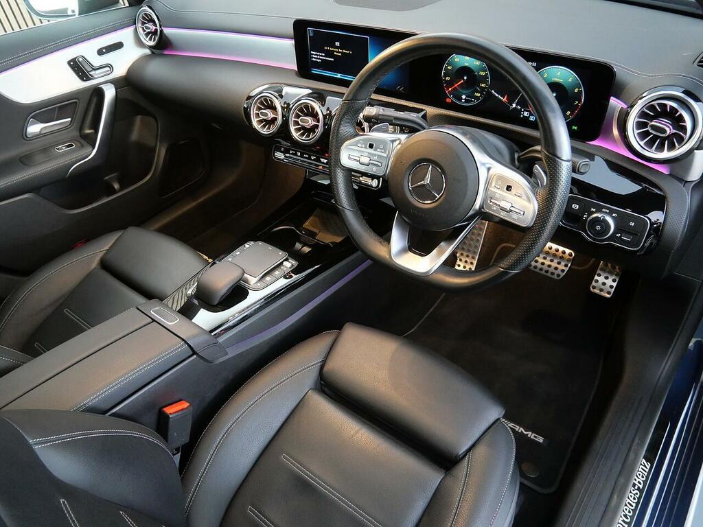 Mercedes-Benz CLA Class 1.3 Cla200 Amg Line Premium Plus 2 Coupe Pet Blue #3