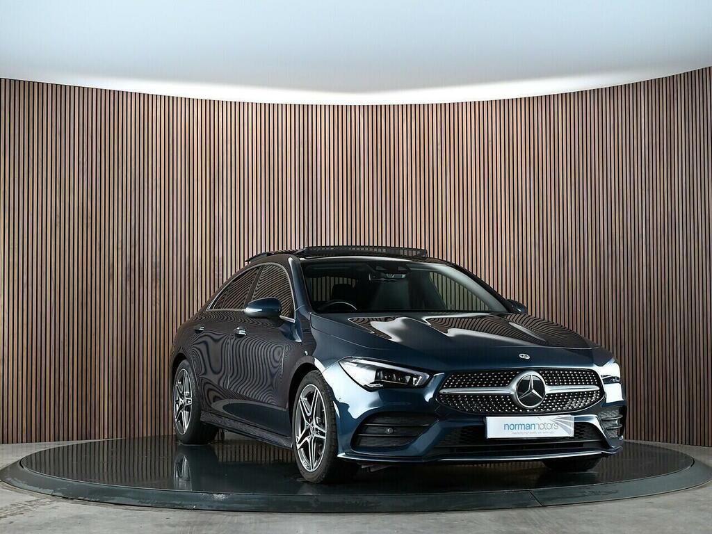 Mercedes-Benz CLA Class 1.3 Cla200 Amg Line Premium Plus 2 Coupe Pet Blue #4