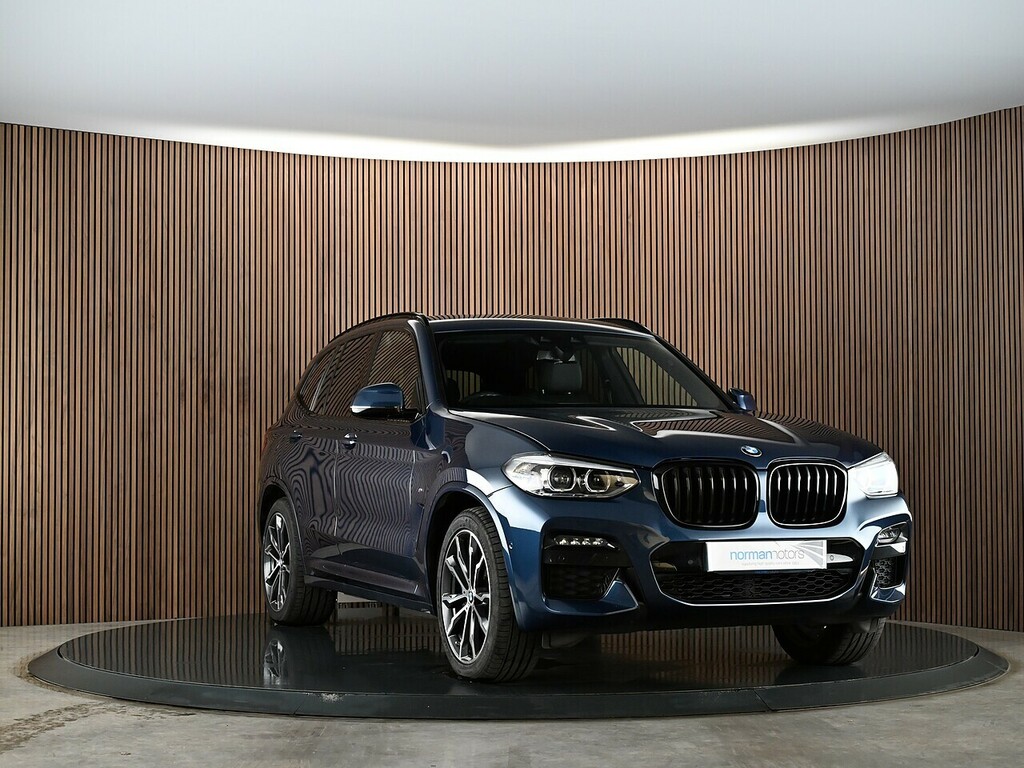 BMW X3 20D M Sport Blue #4