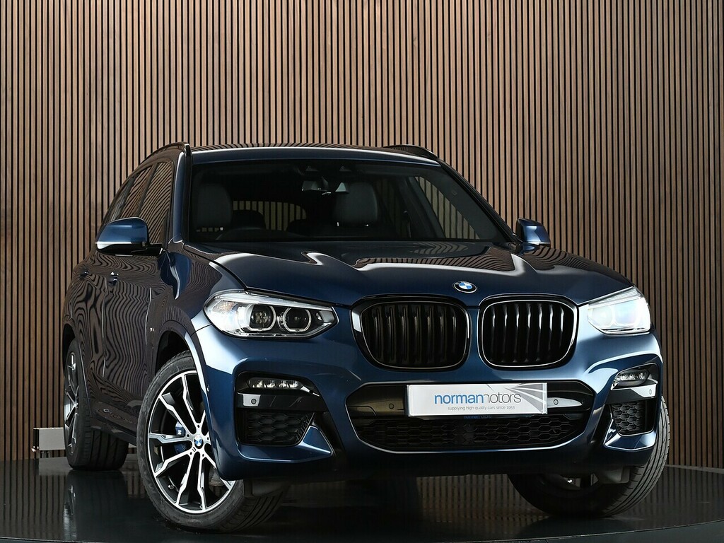 BMW X3 20D M Sport Blue