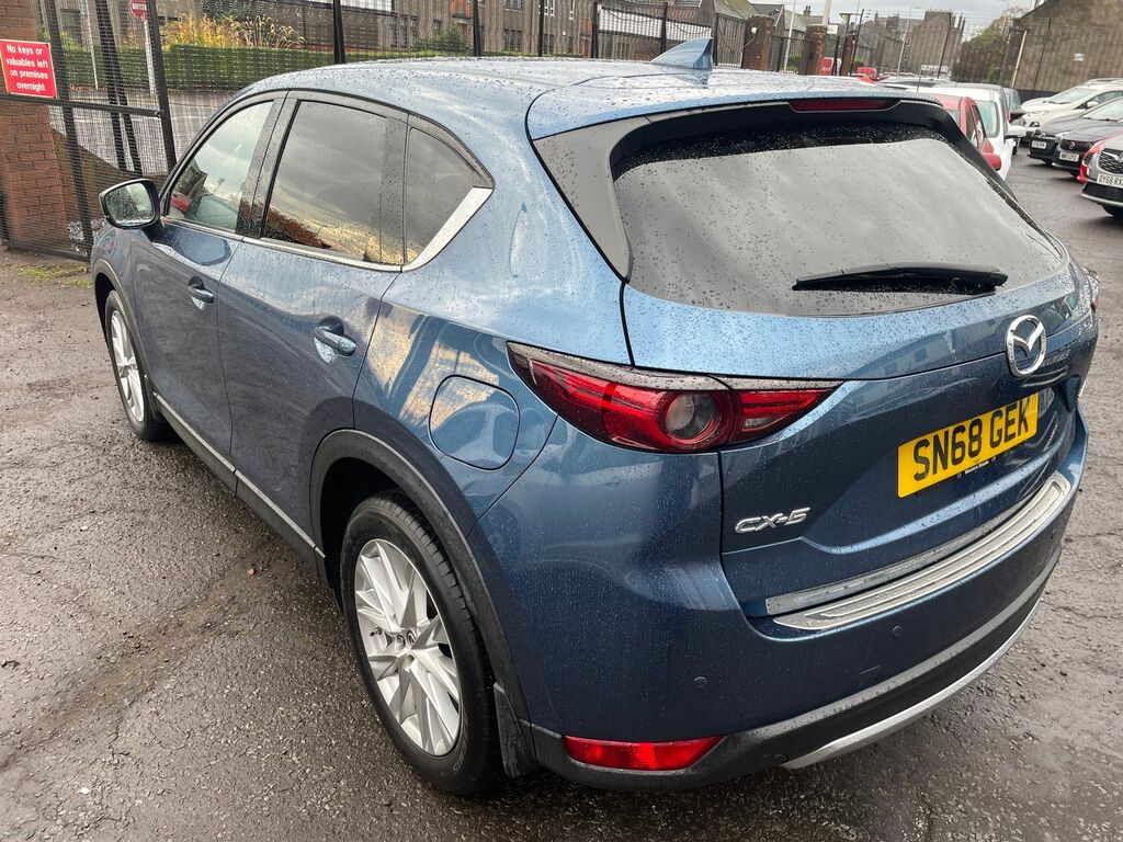 Mazda CX-5 2.2L Sport Nav D Suv Euro 6 14 SN68GEK Blue #6