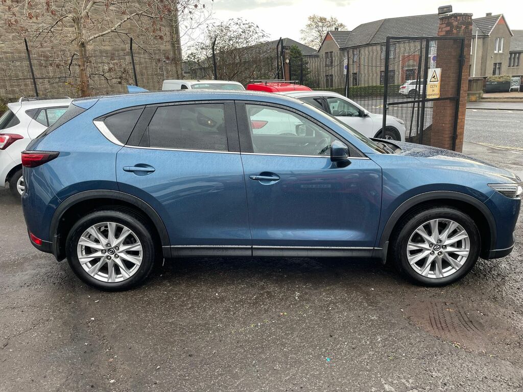 Mazda CX-5 2.2L Sport Nav D Suv Euro 6 14 SN68GEK Blue #3