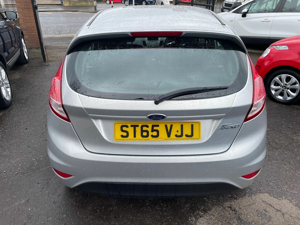 Ford Fiesta Fiesta Hatchback ST65VJJ Silver #5