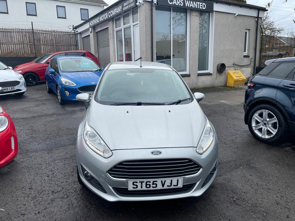 Ford Fiesta Fiesta Hatchback ST65VJJ Silver #3