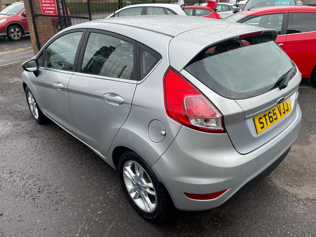 Ford Fiesta Fiesta Hatchback ST65VJJ Silver #6