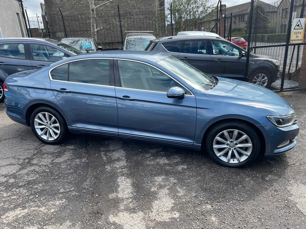 Volkswagen Passat 2.0 Tdi Bluemotion Tech Se Business Saloon Die VK65MXD Blue #3