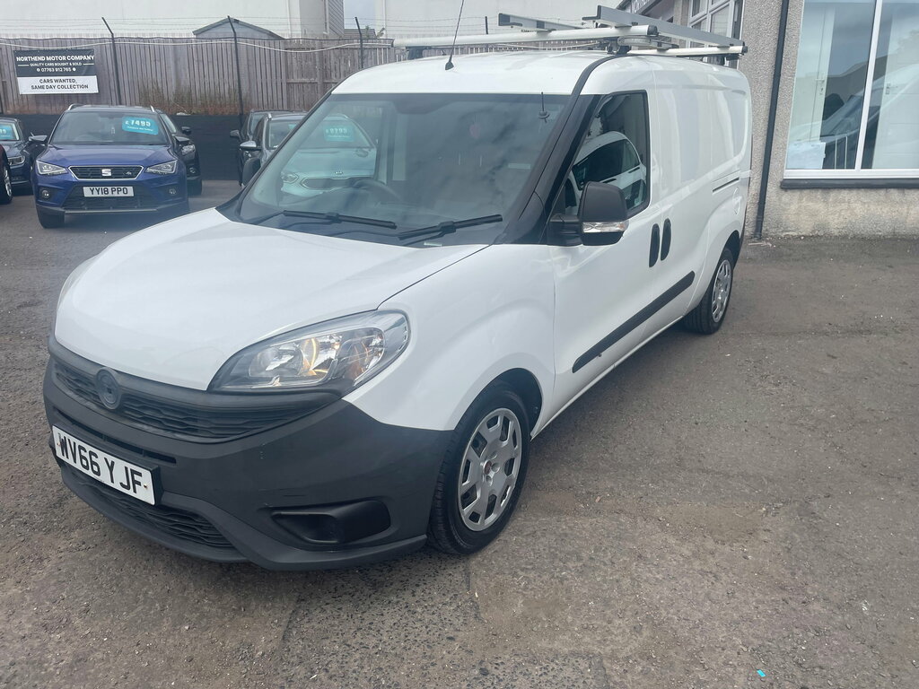 Fiat Doblo 1.6 Jtd Multijet 16V Panel Van L White #4