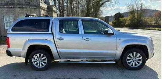 Volkswagen Amarok 2.0 Bitdi Trendline Pickup Double Cab M Silver