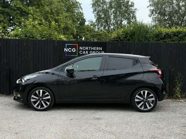 Nissan Micra 2018 0.9 Ig-t Tekna Hatchback Eu Black #5