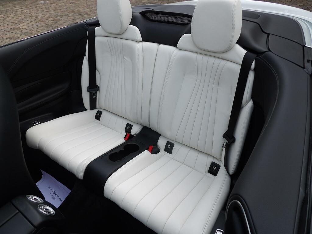 Mercedes-Benz E Class 2.0 E300 Gpf Amg Line Cabriolet G-troni White #4
