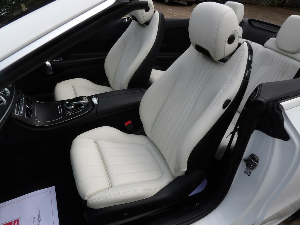 Mercedes-Benz E Class 2.0 E300 Gpf Amg Line Cabriolet G-troni White #2