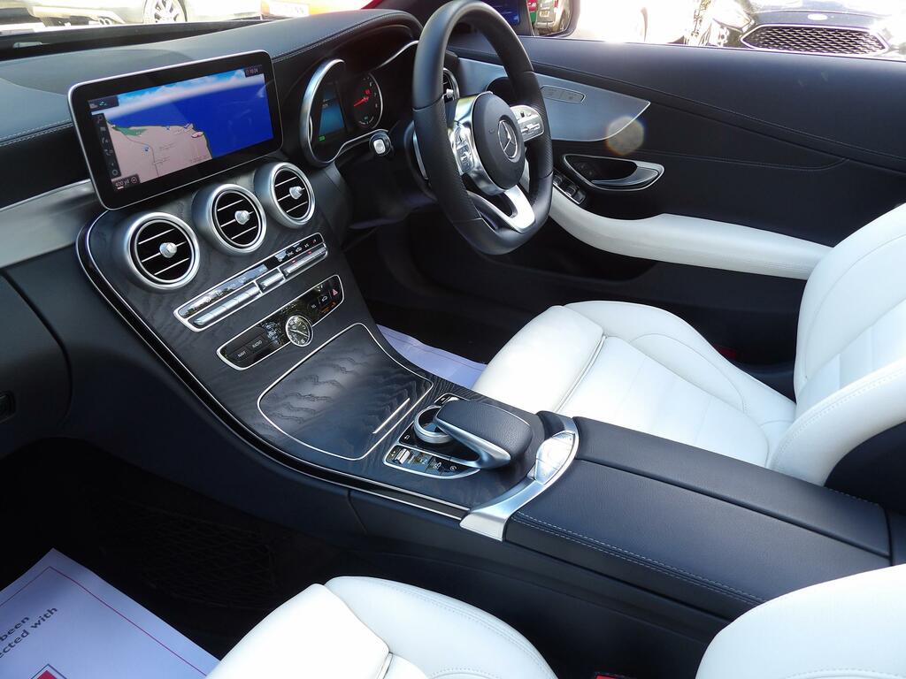 Mercedes-Benz C Class 1.5 C200 Mhev Amg Line Cabriolet G-tron Blue #3