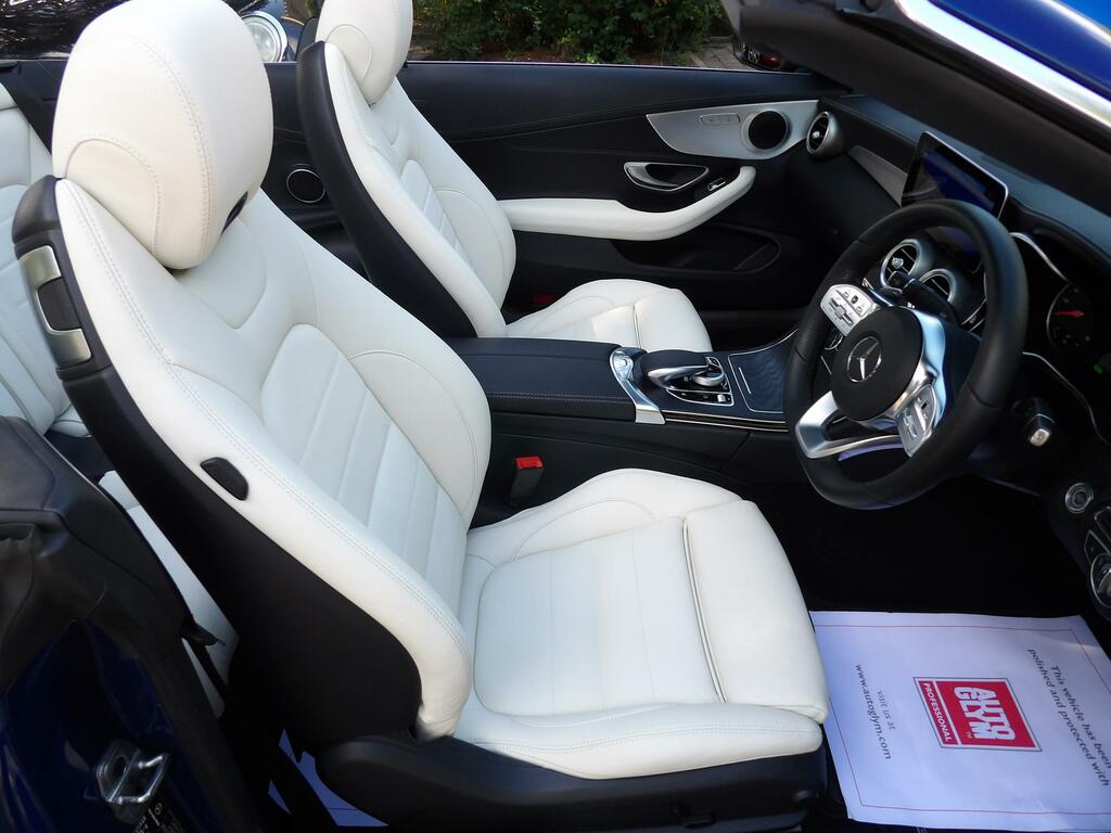 Mercedes-Benz C Class 1.5 C200 Mhev Amg Line Cabriolet G-tron Blue #6