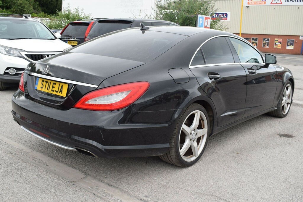 Mercedes-Benz CLS 3.0 Cls350 Cdi V6 Blueefficiency Sport Coupe G-tro Black #2