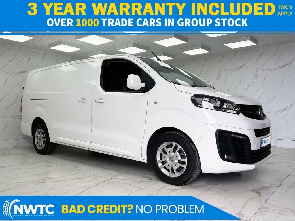 Vauxhall Vivaro 1.5L Sportive White