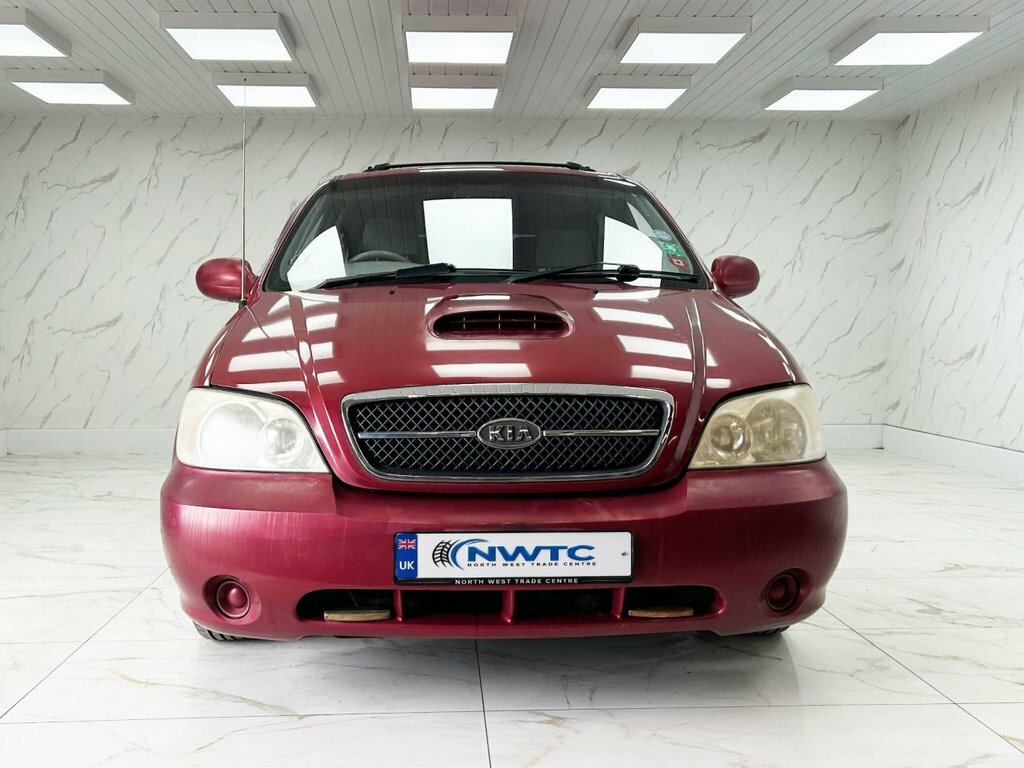 Kia Sedona 2.9L Le Red #3