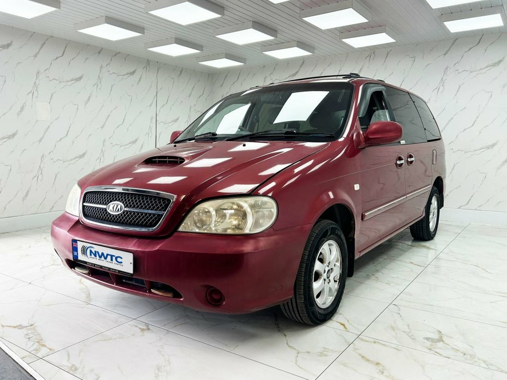 Kia Sedona 2.9L Le Red #4