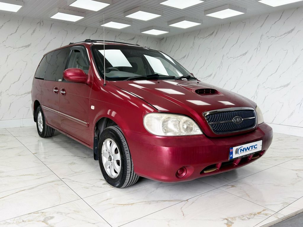 Kia Sedona 2.9L Le Red #2