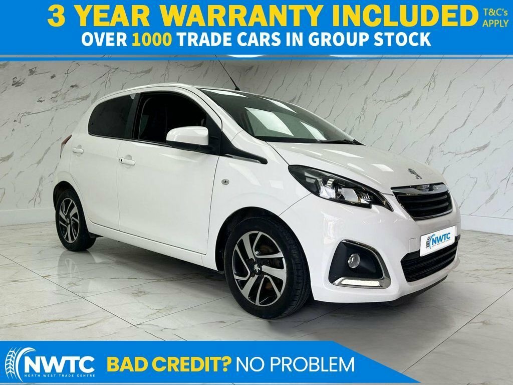 Peugeot 108 1.2L Allure White