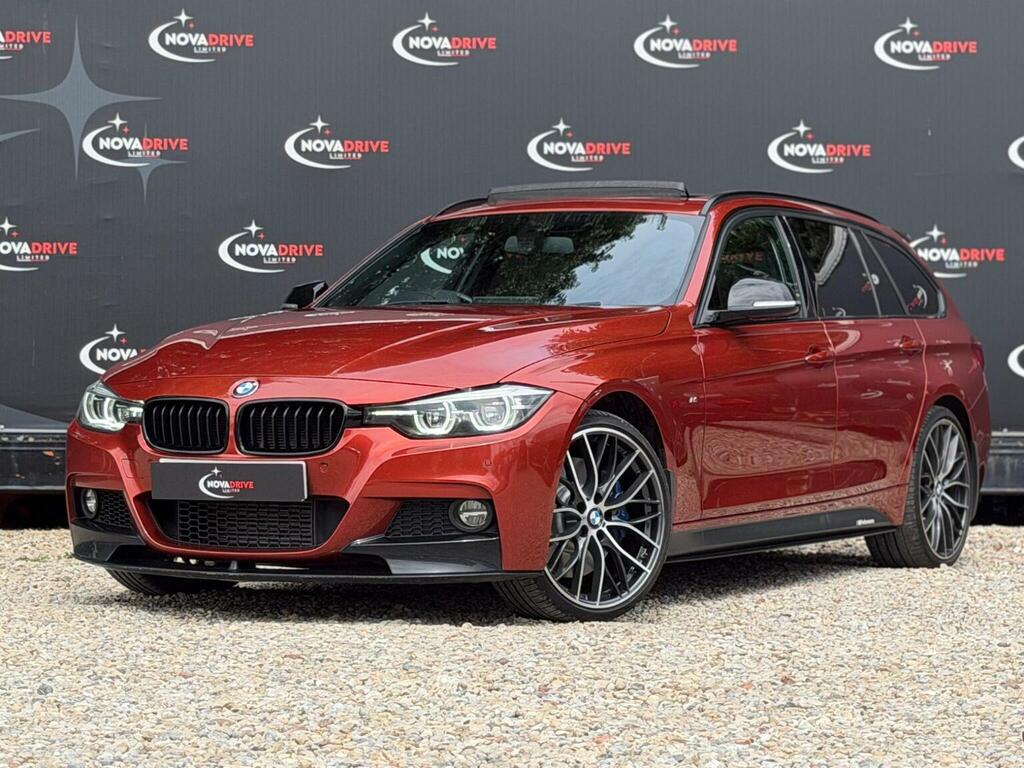 BMW 3 Series 3.0 335D M Sport Shadow Edition Touring Xdriv Orange #2