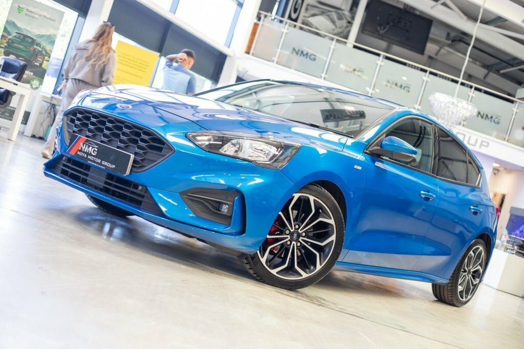 Ford Focus 1L St-line X EK68UXC Blue #4