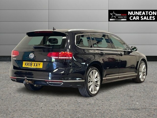 Volkswagen Passat 2.0 Tdi R-line Estate Dsg Euro 6 Ss KK18XAY Black #3