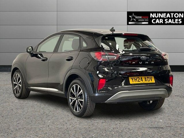 Ford Puma 1.0T Ecoboost Mhev Titanium Suv Hybrid YH24AOV Black #5